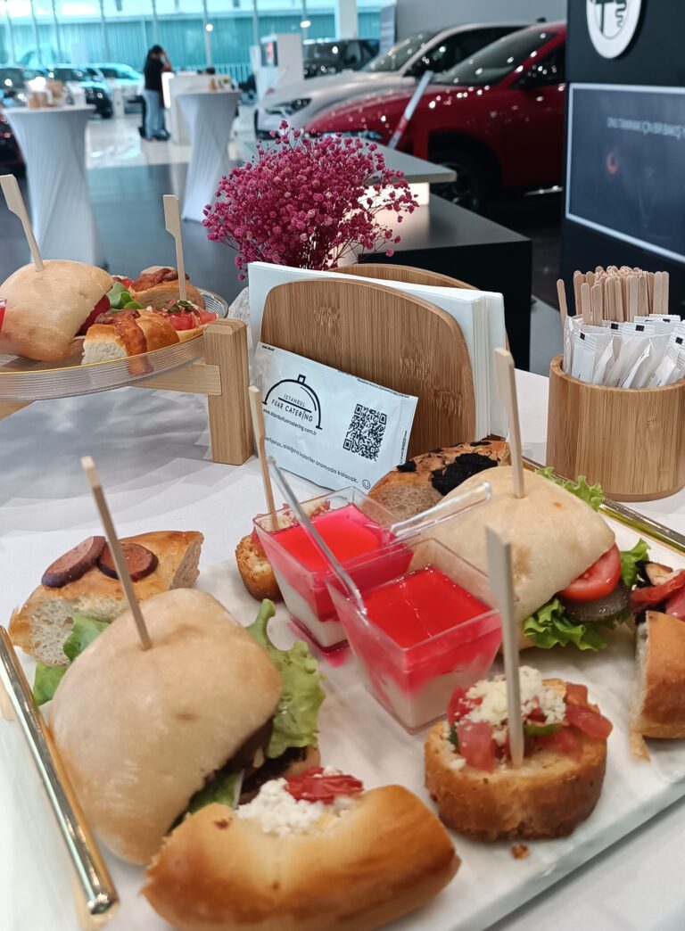 kokteyl catering menüsü